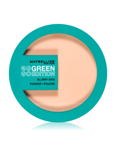 MAYBELLINE NEW YORK Green Edition нежна пудра с матиращ ефект цвят 55 9 гр.