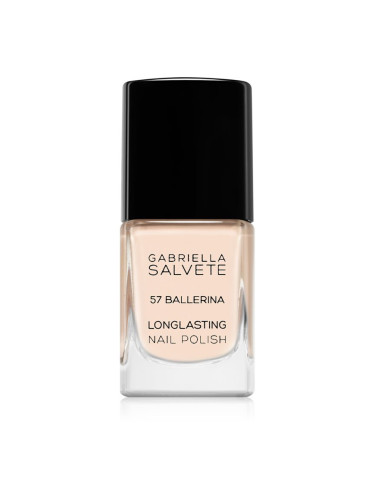 Gabriella Salvete Longlasting Enamel дълготраен лак за нокти със силен гланц цвят 57 Ballerina 11 мл.