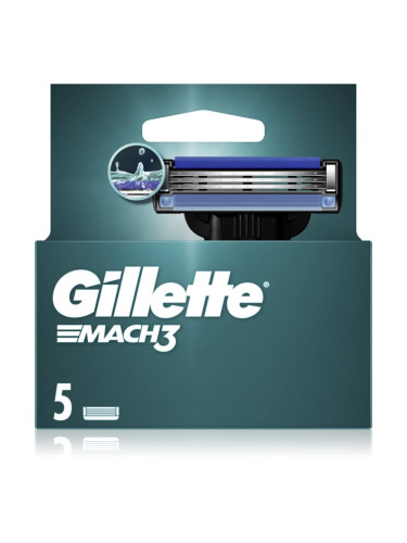 Gillette Mach3 Резервни остриета 5 бр.