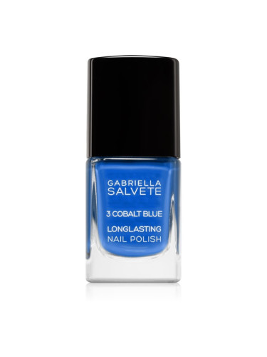 Gabriella Salvete Longlasting Enamel дълготраен лак за нокти със силен гланц цвят 03 Cobalt Blue 11 мл.