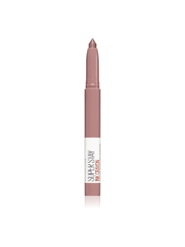 MAYBELLINE NEW YORK SuperStay Ink Crayon стик-червило цвят 15 Lead the Way 1.5 гр.