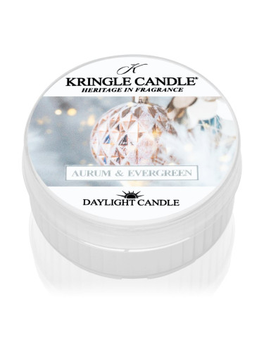 Kringle Candle Aurum & Evergreen чаена свещ 42 гр.