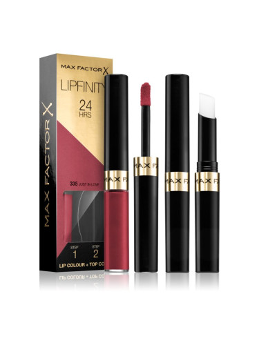 Max Factor Lipfinity Lip Colour дълготрайно червило с балсам цвят 335 Just In Love 4,2 гр.