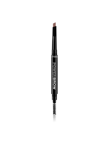 Revolution Relove Power Brow молив за вежди с четка цвят Brown 0,3 гр.