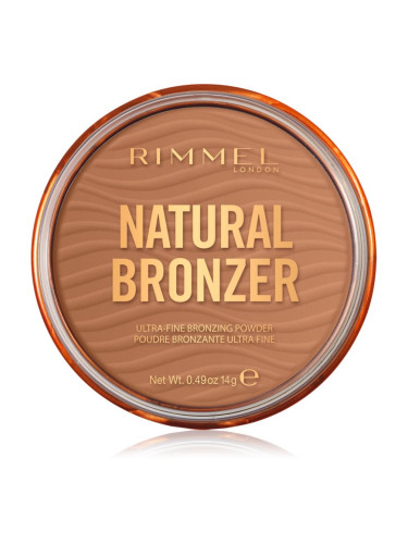 Rimmel Natural Bronzer бронзираща пудра цвят 002 Sunbronze 14 гр.