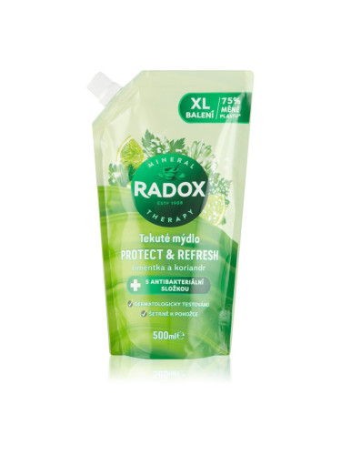 Radox Protect & Refresh течен сапун пълнител 500 мл.