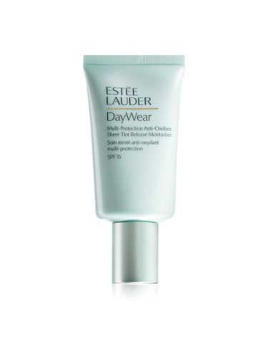 Estée Lauder DayWear Multi-Protection Anti-Oxidant Sheer Tint Release Moisturizer SPF 15 тониращ овлажнител за всички типове кожа на лицето SPF 15 50