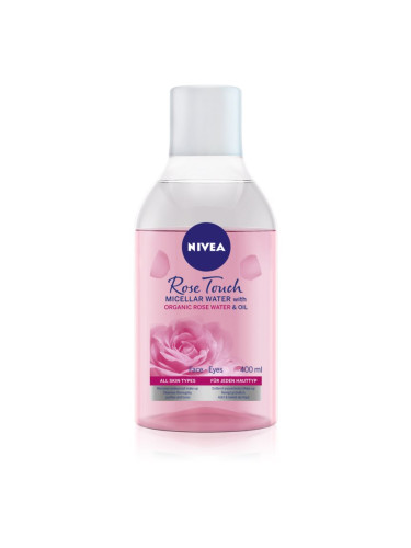 Nivea Rose Touch двуфазна мицеларна вода 400 мл.