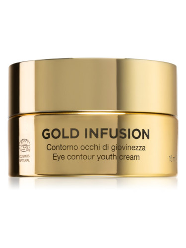 Diego dalla Palma Gold Infusion Youth Cream дневен и нощем хидратиращ крем с противобръчков ефект за очи 15 мл.