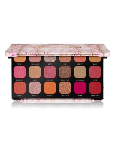 Makeup Revolution Forever Flawless палитра от сенки за очи цвят Regal Romance 18 x 1.1 гр.