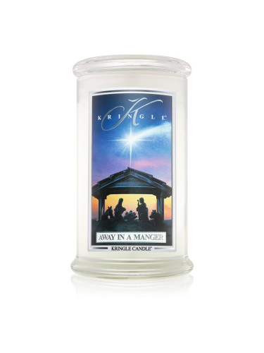 Kringle Candle Away in a Manger ароматна свещ 624 гр.
