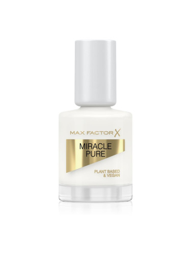 Max Factor Miracle Pure дълготраен лак за нокти цвят 155 Coconut Milk 12 мл.