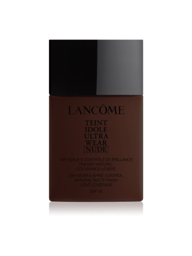 Lancôme Teint Idole Ultra Wear Nude лек матиращ фон дьо тен цвят 17 Ebène 40 мл.