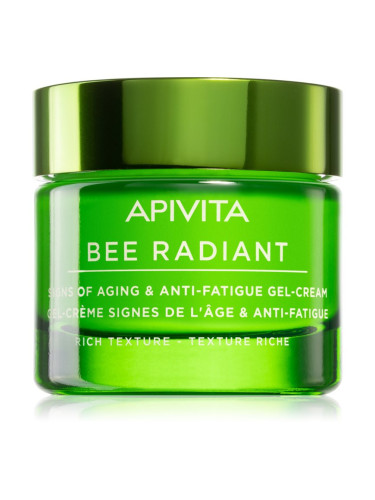 Apivita Bee Radiant дълбоко подхранващ крем за лице против стареене и за стягане на кожата 50 мл.