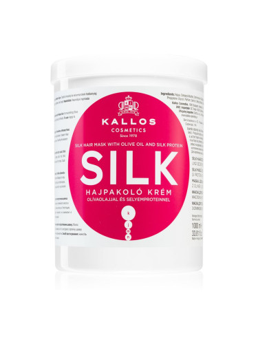 Kallos Silk маска за суха и чувствителна коса 1000 мл.