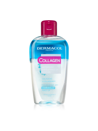Dermacol Collagen+ двуфазен продукт за премахване на водоустойчив грим за зоната около очите и устните 150 мл.