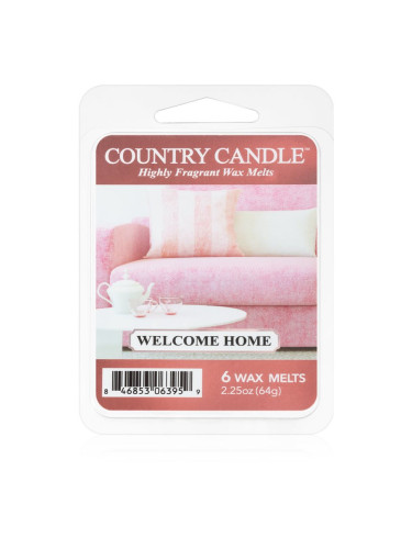 Country Candle Welcome Home восък за арома-лампа 64 гр.