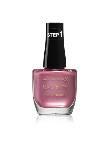 Max Factor Nailfinity Gel Colour гел лак за нокти без използване на UV/LED лампа цвят 240 Starlet 12 мл.