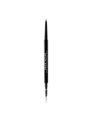 MUA Makeup Academy Brow Define прецизен молив за вежди с четка цвят Fair 0,3 гр.