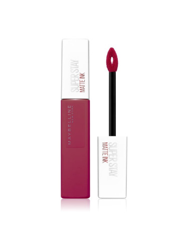 MAYBELLINE NEW YORK SuperStay Matte Ink матиращо течно червило за дълготраен ефект цвят 80 Ruler 5 мл.