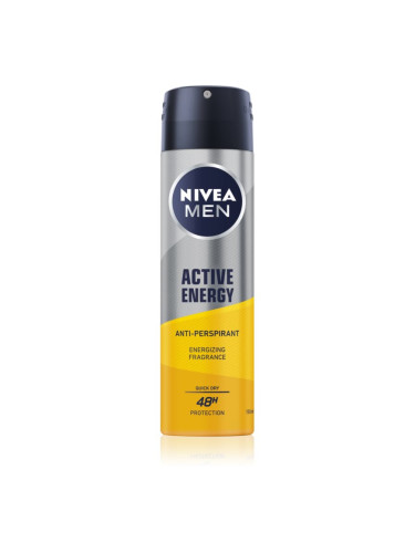 Nivea Men Active Energy антиперспирант-спрей за мъже 150 мл.