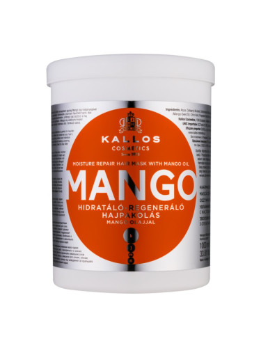 Kallos Mango подсилваща маска с масло от манго 1000 мл.