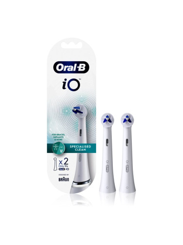 Oral B iO Specialised Clean сменяеми глави за почистване на брекети 2 бр.