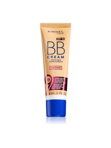 Rimmel BB Cream 9 in 1 ББ крем SPF 15 цвят Medium 30 мл.