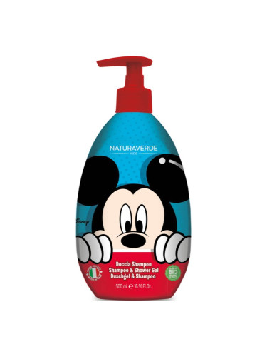 Disney Mickey Shampoo & Shower Gel шампоан и душ гел 2 в 1 за деца 500 мл.