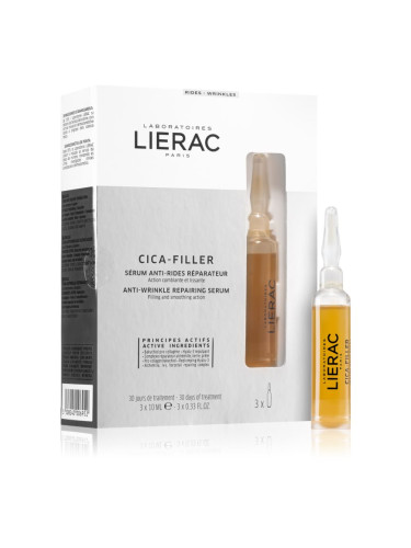 Lierac Cica-Filler интензивен възстановяващ серум против бръчки 3x10 мл.