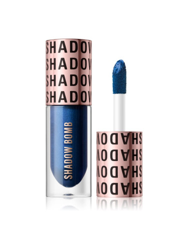 Makeup Revolution Shadow Bomb метални сенки за очи цвят Dynamic Blue 4,6 мл.