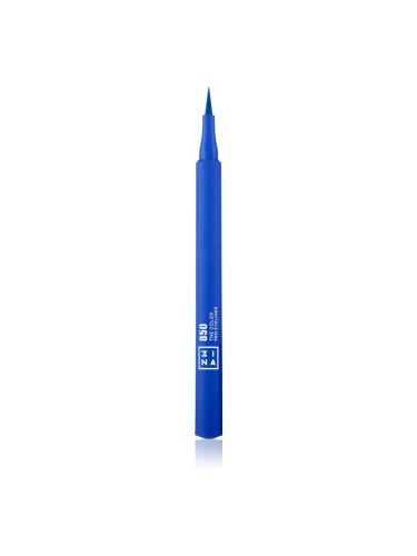 3INA The Color Pen Eyeliner очна линия в писалка цвят 850 - Blue 1 мл.