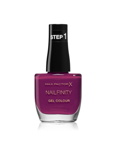 Max Factor Nailfinity Gel Colour гел лак за нокти без използване на UV/LED лампа цвят 340 VIP 12 мл.