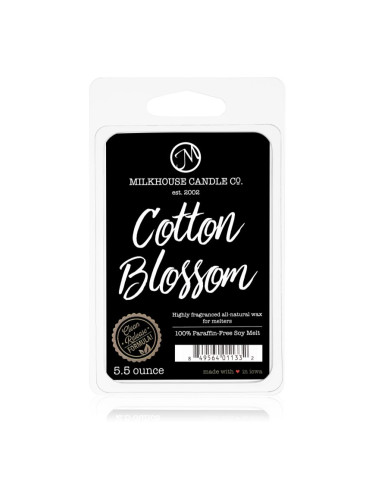 Milkhouse Candle Co. Creamery Cotton Blossom восък за арома-лампа 155 гр.