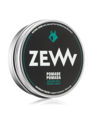 Zew For Men Pomade Natural Shine помада за коса средна фиксация 50 мл.
