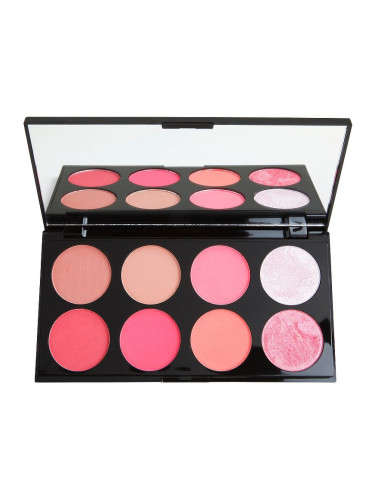 Revolution Ultra Blush палитра с ружове цвят Sugar and Spice 13 гр.