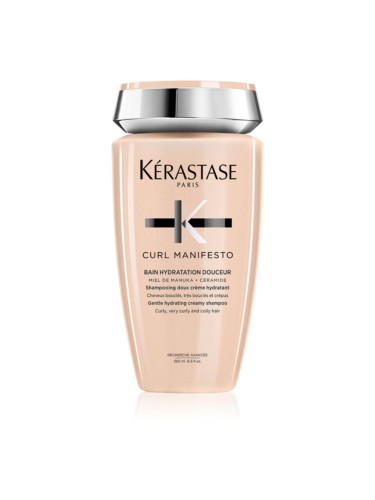 Kérastase Curl Manifesto Bain Hydratation Douceur подхранващ шампоан за чуплива и къдрава коса 250 мл.