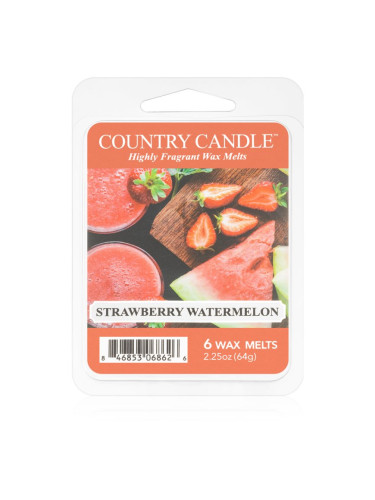 Country Candle Strawberry Watermelon восък за арома-лампа 64 гр.
