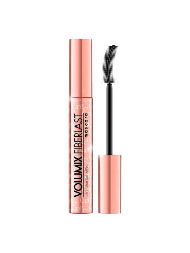 Eveline Cosmetics Volumix Fiberlast Rose спирала за ефект на изкуствени мигли 9 мл.