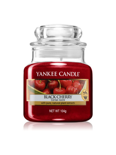 Yankee Candle Black Cherry ароматна свещ 104 гр.