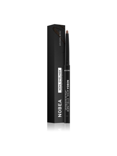 NOBEA Day-to-Day Kohl Eyeliner автоматичен молив за очи 02 brown 0,3 гр.