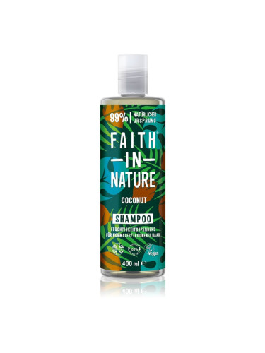 Faith In Nature Coconut хидратиращ шампоан за нормална към суха коса 400 мл.