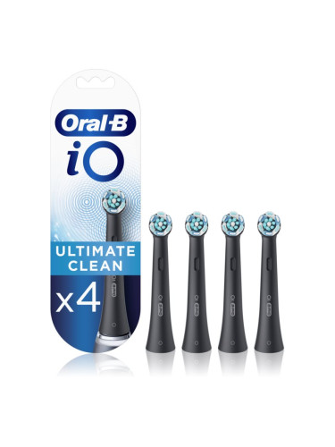 Oral B iO Ultimate Clean резервни глави за четка за зъби Black 4 бр.