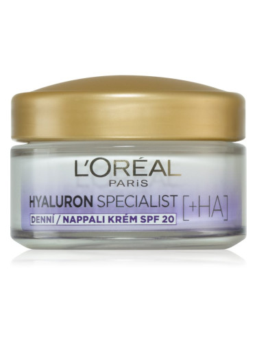 L’Oréal Paris Hyaluron Specialist попълващ овлажняващ крем SPF 20 50 мл.