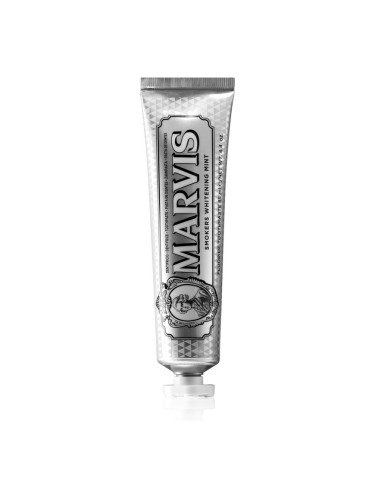 Marvis Whitening Smokers Mint избелваща паста за зъби за пушачи вкус Mint 85 мл.