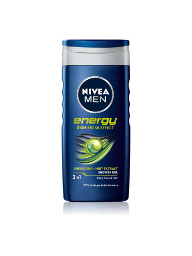 Nivea Men Energy душ гел за мъже 250 мл.