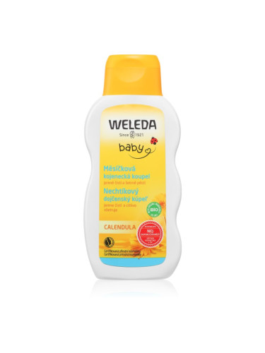 Weleda Baby and Child продукт за вана за бебете с невен невен 200 мл.