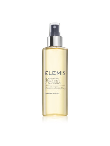 Elemis Advanced Skincare Nourishing Omega-Rich Cleansing Oil подхранващо почистващо олио за всички типове кожа на лицето 195 мл.