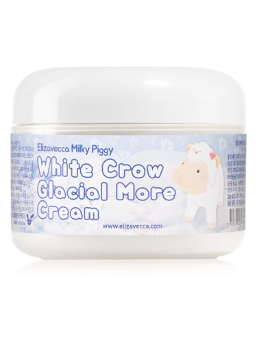 Elizavecca Milky Piggy White Crow Glacial More Cream озаряващ хидратиращ крем 100 мл.