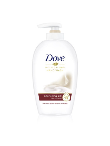 Dove Silk течен сапун с дозатор 250 мл.